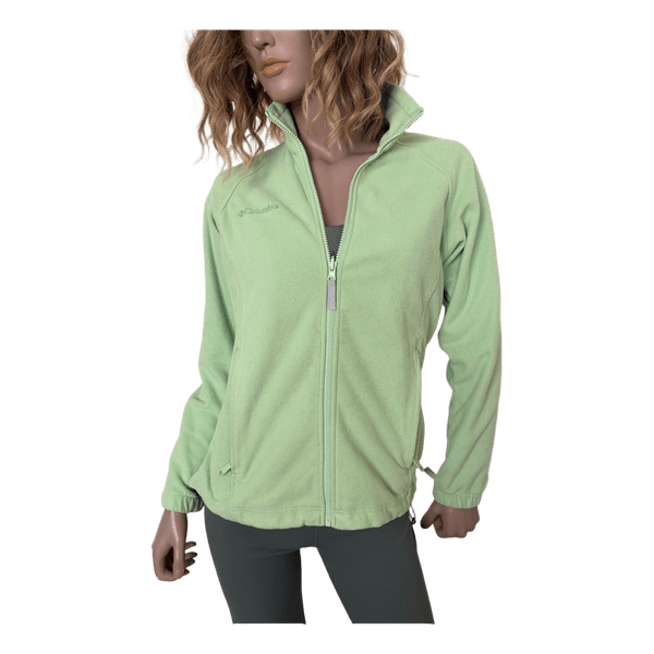 Columbia green fleece jacket