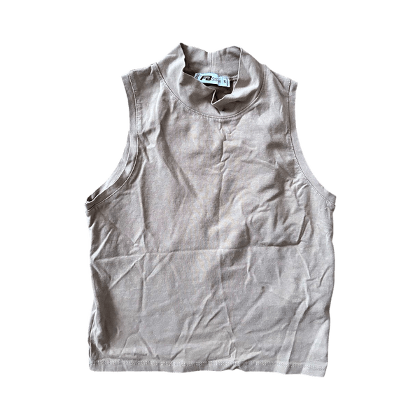Beige cute top