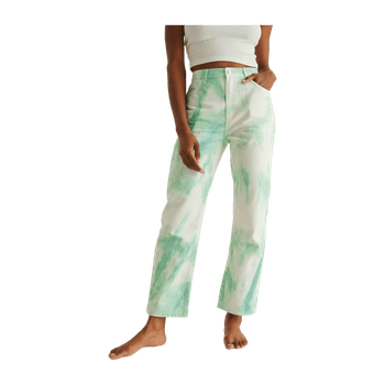Straight leg jeans green