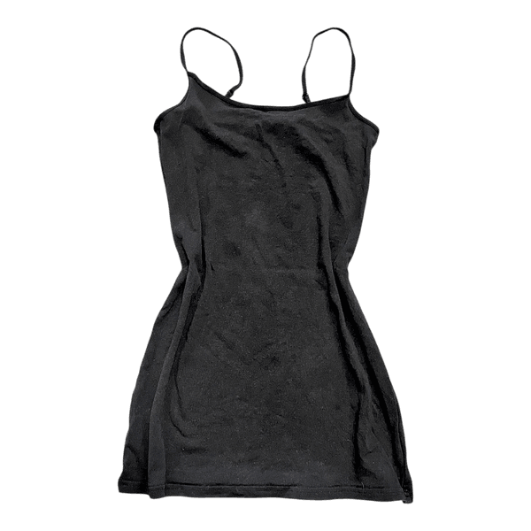 Black mini-dress