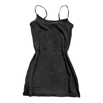 Black mini-dress