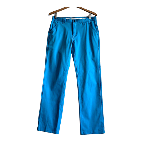 Backtee golf pants men M / EU 48 blue stretch performance trousers