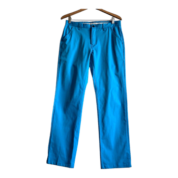 Backtee golf pants men M / EU 48 blue stretch performance trousers