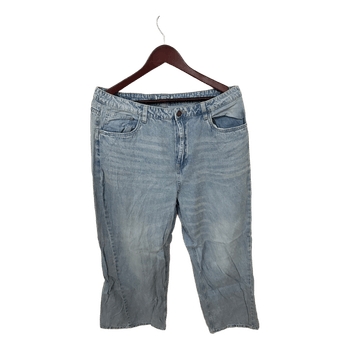 Light blue wide leg jeans