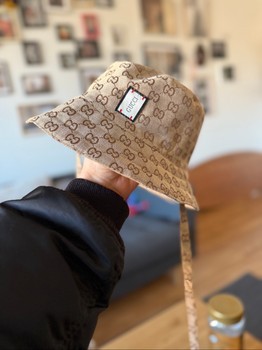 Gucci monogram bucket hat