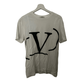 Valentino white logo t-shirt