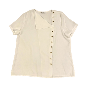 Valkoinen ohut pusero, koko L