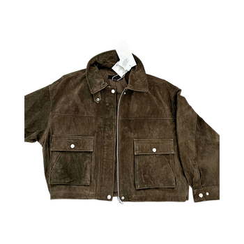 Zara mokkanahkatakki