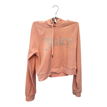 Pink velour tracksuit set