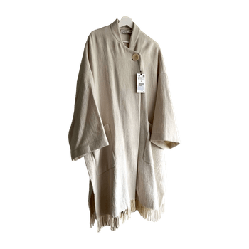 Zara wool cape coat