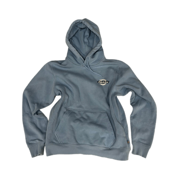 Vaaleansininen huppari