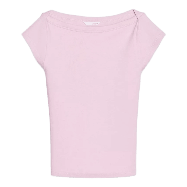 Lyserød top