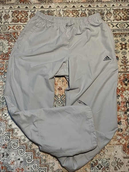 Vintage Adidas spordipüksid | Hallikassinine | Unisex