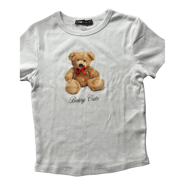 White graphic t-shirt