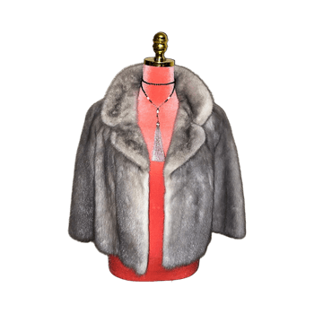 Mink fur coat