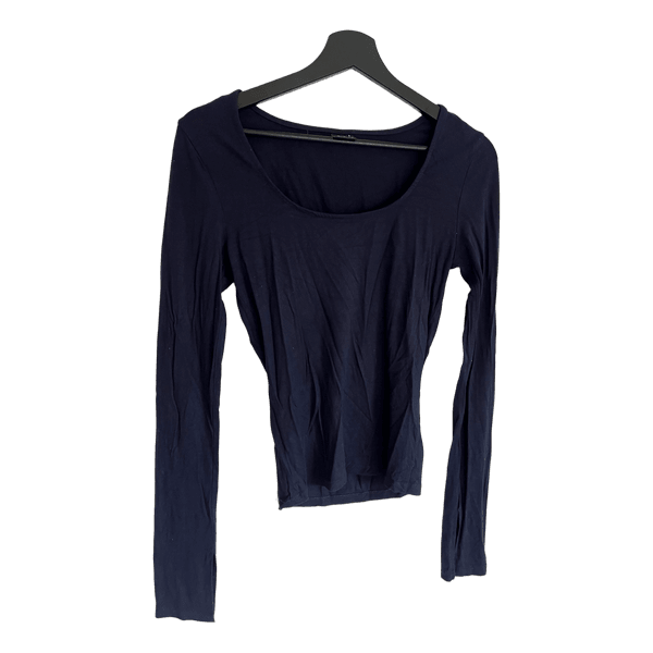 Blå langærmet Gina Tricot