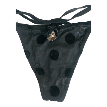 After Eden black thong