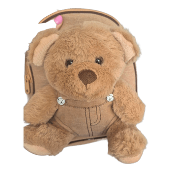Brown teddy bear backpack