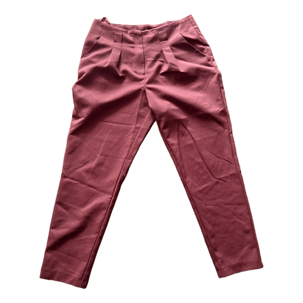 Primark pink pleated trousers