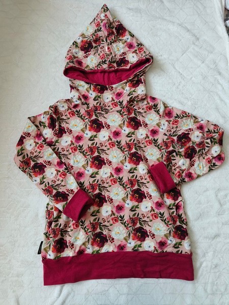 Peppinja floral print hoodie