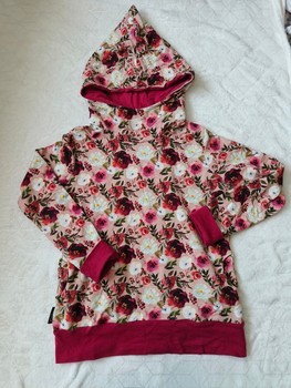 Peppinja floral print hoodie