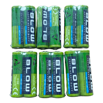 Blow AA batteries