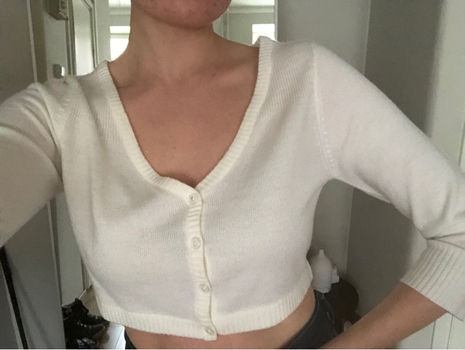 Wool crop top
