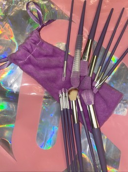 Makiažo šepetėlių rinkinys