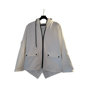 Valkoinen softshell takki