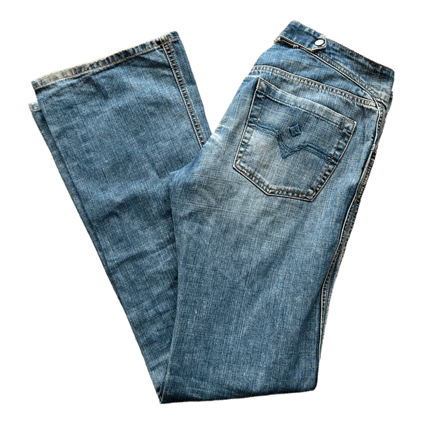 Diesel siniset flared farkut