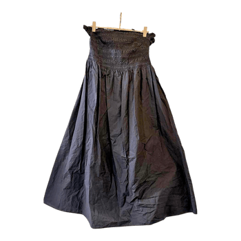 Musta H&M olkaimeton mekko