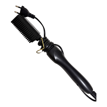 Black electric hair comb