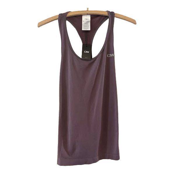 ICIW Define Seamless Tank Top Dusty Brown - Size S