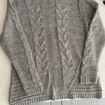 Grey jumper from Capuccino