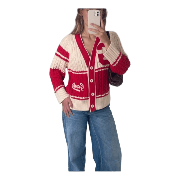 Gant kabelstrikket cardigan