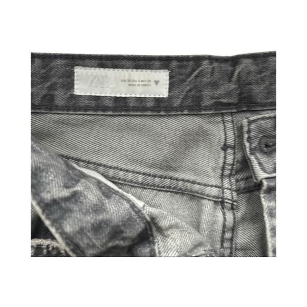 ZARA wide/straight-leg jeans