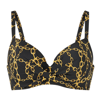 Black bikini top