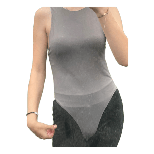 Grå Zara bodysuit