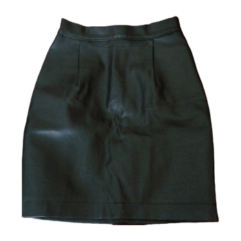 Itse ommeltu nahkahame skirt