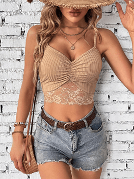 Cropped cami top