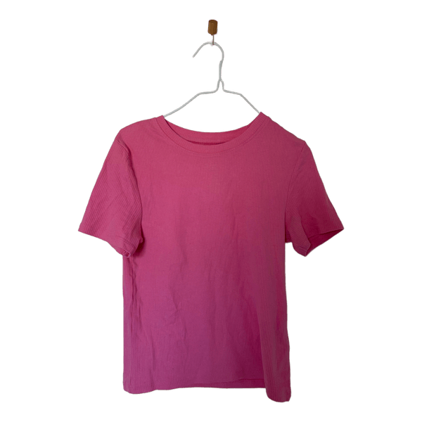 Lyserød kortærmet t-shirt