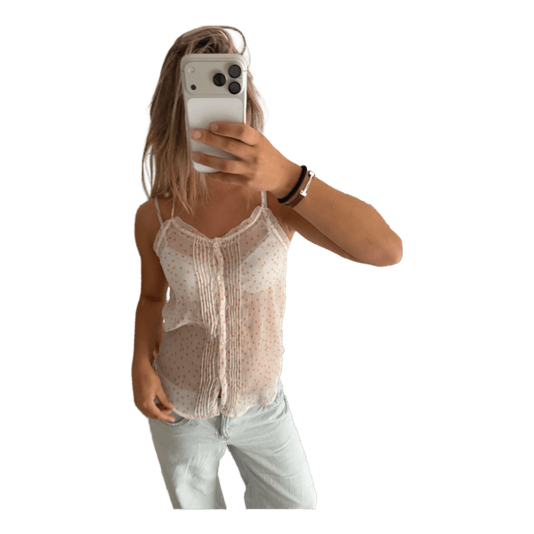Hvid blonde topp