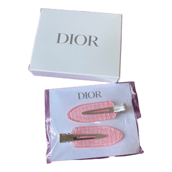 Dior hair clips