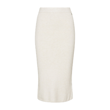 Beige midi skirt