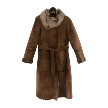 Massimo Dutti Shearling Coat