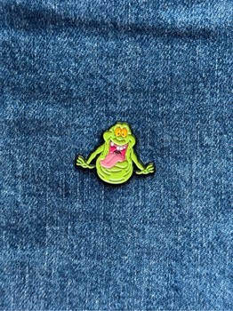 Ghostbusters fun Slimer pin