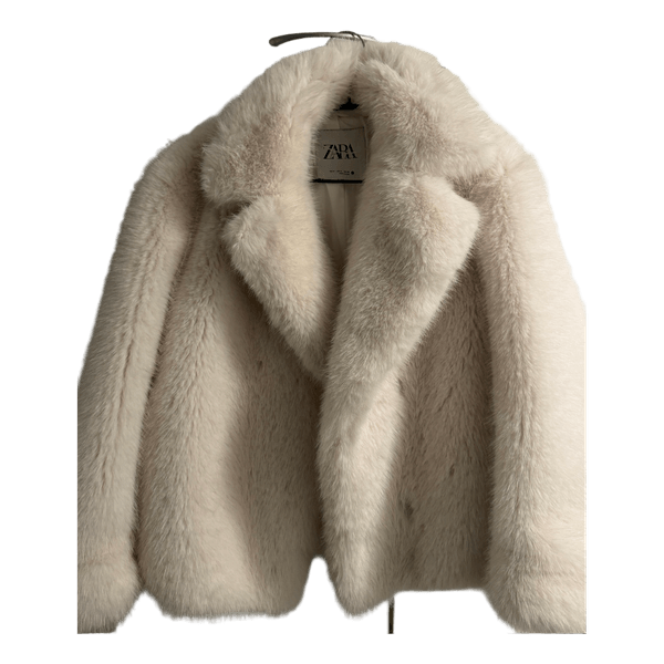 Zara fur coat