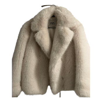 Zara fur coat