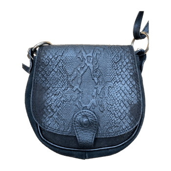 Musta nahkalaukku bag