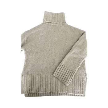 Cream turtleneck sweater